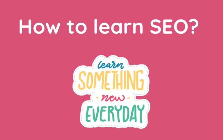 How to learn SEO